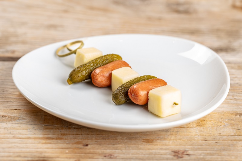 Fingerfood-Spieß: Oktober-Spieß